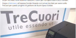 Video stampa Buoni Solidali
