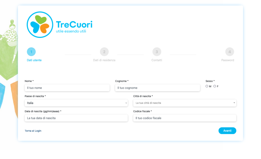 Registrazione TreCuori
