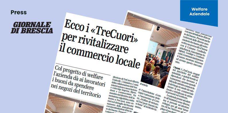 I buoni TreCuori per rivitalizzare il commercio locale - Giornale di Brescia