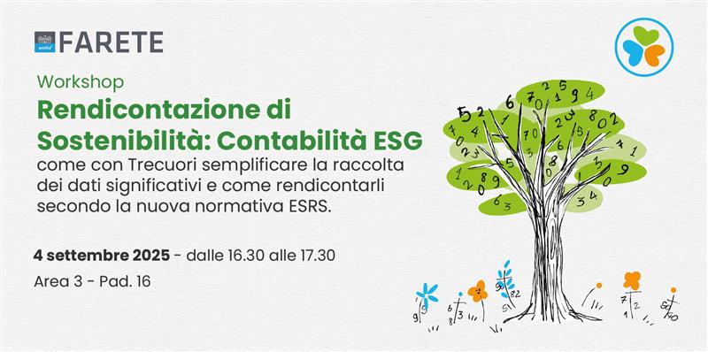 Contabilità ESG,: una soluzione per gestire la tua rendicontazione della sostenibilità aziendale.
